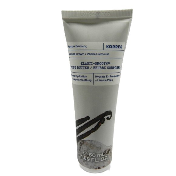 Korres Elasti-Smooth Body Butter Vanilla Bean - Picture 1 of 2